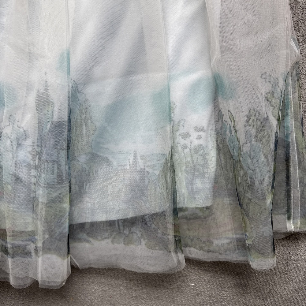 Disney Cinderella Lauren Conrad Castle Tulle Skirt Women's XL Princess Core - Picture 10 of 15
